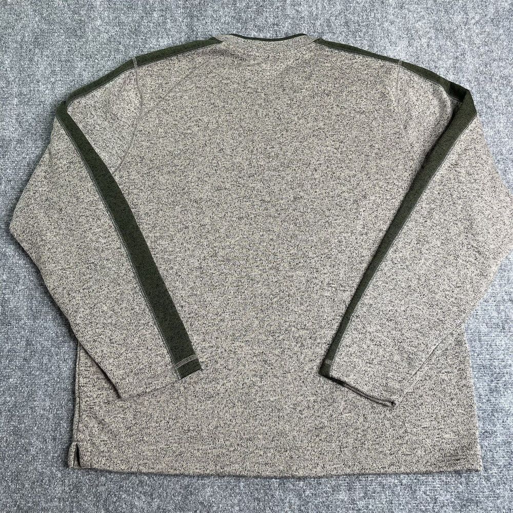 Eddie Bauer Sweater Mens Size Large Long Sleeve Fleece Lined Pullover - Picture 2 of 7